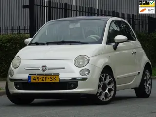 Fiat 500 1.4-16V Lounge NAP/PANORAMADAK/CLIMA/APK 09-2027