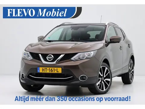 Nissan Qashqai 1.6 163pk Tekna 1e eig. Navi|Pano|Leer|360 cam|LMV|PDC