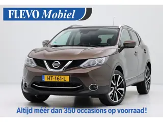 Nissan Qashqai 1.6 163pk Tekna 1e eig. Navi|Pano|Leer|360 cam|LMV|PDC