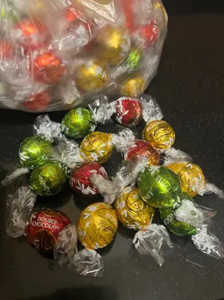 Lidt Chocolade ballen top