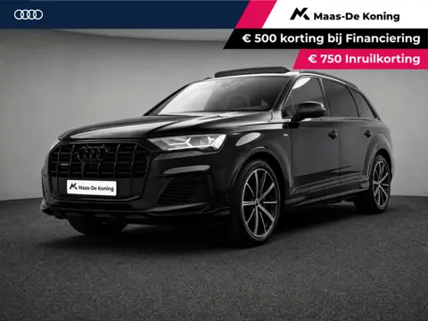 Audi Q7 55 TFSIe 381pk Quattro Pro Line S · Panoramadak · Trekhaak · Luchtvering · B&O · Leder Valco