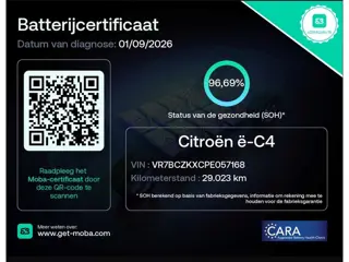 Citroën Ë-C4 Feel Pack 50 kWh (bj 2023, automaat)