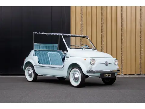 Fiat 500 Jolly (riet, strandauto, Italiaans) (bj 1976)