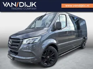 Mercedes-Benz Sprinter 319 3.0 CDI L2H1 DC 190PK ✓3500KG Trekgewicht ✓Automaat ✓6-Persoons ✓Full LED