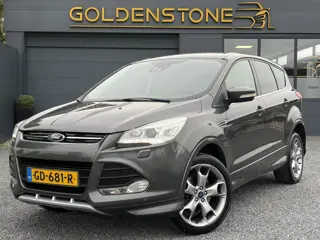 Ford Kuga 1.5 Titanium Plus 4WD ✓2e Eigenaar✓Camera✓183pk✓Trekhaak✓Leder✓Stoelverw✓Navi✓Clima✓Cruise