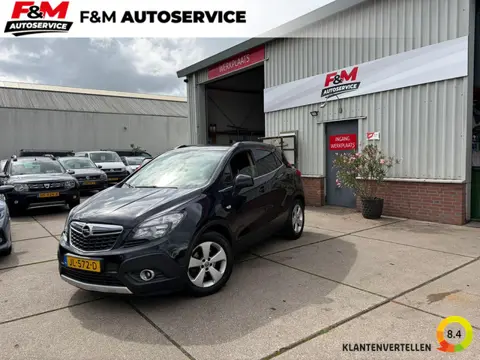Opel Mokka 1.4 T Innovation Clima, cruise, pano, stoel-stuurverwarming, camera, trekhaak, pdc, leder