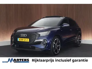 Audi Q4 e-tron 40 204pk S edition 77 kWh SOH 93% HUD Sonos Leder Memory Panoramadak Navigatie