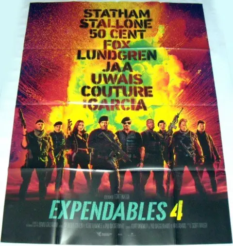 THE EXPENDABLES 4 filmposter.