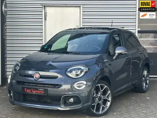 Fiat 500 X 1.3 GSE Sport Automaat|Navi|Camera|Cruise|Panorama|Park assist|Lane assist
