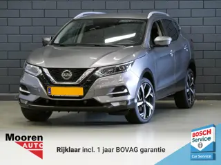 Nissan QASHQAI 1.3 DIG-T 160PK Automaat Tekna + | TREKHAAK | 360 CAMERA | LEDER |