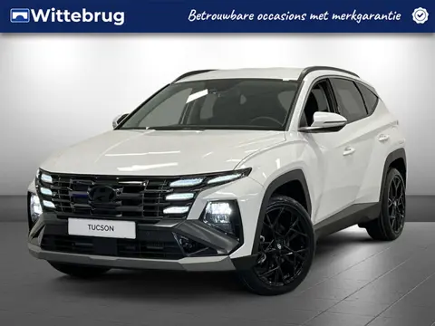 Hyundai Tucson 1.6 T-GDI PHEV Comfort Smart CUSTOM LEDER | 20 INCH BLACK DIAMOND WIELEN | NIEUWE AUT