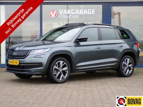 Škoda Kodiaq 1.5 TSI Sportline Business 7-P, Automaat / Trekhaak / Schuifdak / Camera 360 / Stoel + 