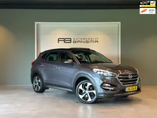 Hyundai Tucson 1.6 T-GDi 4WD AUTOMAAT PREMIUM|CLIMA AIRCO|PANORAMADAK|CRUISECONTROL|LEDEREN BEKLEDIN