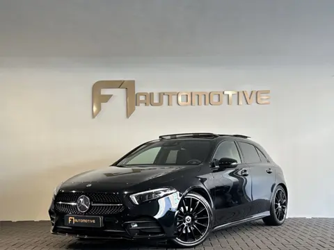 Mercedes-Benz A-klasse 180 AMG Pano|Burmester|Sfeer|Camera|Dodehoek