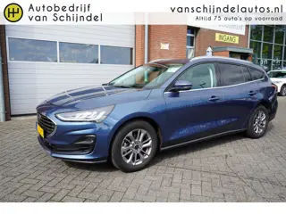 Ford FOCUS Wagon 1.0 ECOBOOST HYBRID TITANIUM STYLE ORIGINEEL NEDERLANDS DEALER ONDERHOUDEN NAVIGATI