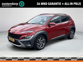 Hyundai Kona 1.6 GDI HEV Premium | All-in prijs | 3 jaar garantie | Automaat | Leder | Meest luxe ui