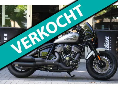 Indian Chopper 116 Chief Bobber Dark Horse , 24 maanden Garantie!!