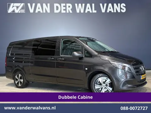 Mercedes-Benz Vito 116 CDI 164pk 9G-Tronic Automaat L3H1 Dubbele Cabine Euro6 Airco | 6-Zits | 2x zi
