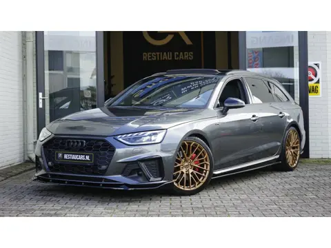 Audi A4 Avant 40 TFSI 3x S-Line Maxton BLACK OPTIK AUTOMAAT-360CAMERA-ACC-BANG OLUFSEN-HEADUP-KEYLES