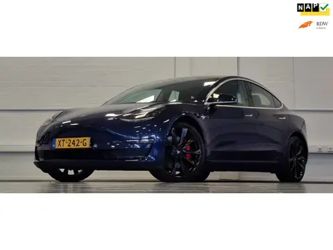 Tesla Model 3 Performance AWD 75 kWh 463PK SOH 83,9% Garantie Mooi!