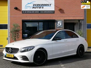 Mercedes-Benz C-klasse 180 c43 AMG look. pano. leder. 360cam