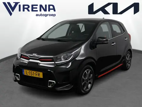 Kia Picanto 1.0 DPi GT-Line Navigatie - Achteruitrijcamera - Lederen bekleding - Climate control - C