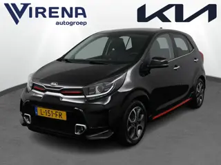 Kia Picanto 1.0 DPi GT-Line Navigatie - Achteruitrijcamera - Lederen bekleding - Climate control - C