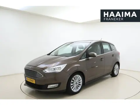Ford C-Max 1.0 Titanium 125pk | Navigatie | Camera | Climate Control | Lederen Bekleding | Stoel - V