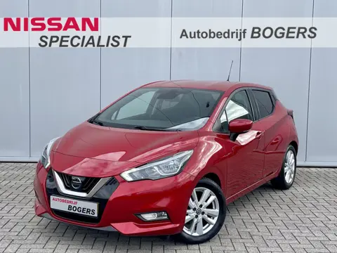 Nissan Micra 1.0 IG-T N-Connecta Navigatie, Airco, Cruise Control, Keyless Entry, Afn.Trekhaak, 16"L