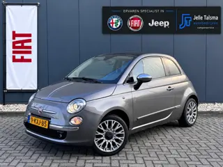 Fiat 500C 0.9 TwinAir Lounge | Automaat | Cabrio | Lederen bekleding |