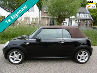 Mini Mini Cabrio 1.6 Cooper Airco Cruise 120pk Elektr. kap 1e eigenaar Historie