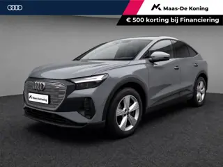 Audi Q4 Sportback e-tron 40 204pk Edition 77 kWh · SOH 95,8% · Camera · Apple/Android Car Play · Cru