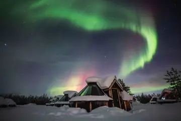 Overnachting in Northern Lights Village Levi - Aurora Cabin