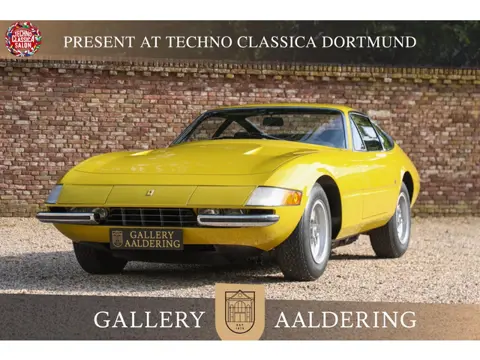 Ferrari 365 GTB/4 Daytona "Left the factory in Giallo Senape" “Giallo Senape” - only 9 were ever del