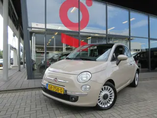 Fiat 500 1.2 Lounge | PANORAMADAK | AIRCO | LICHTMETALEN WIELEN |