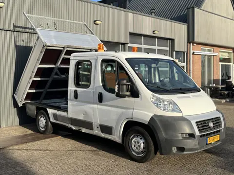 Fiat Ducato 35L 3.0 CNG Airco Trekhaak 2500kg trekgewicht Kipper Open laadbak Pick-up Kieper