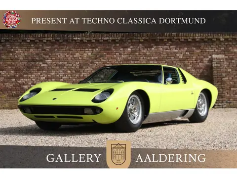 Lamborghini Miura P400 S "A Bobileff restoration" "A Bobileff restoration" - A well known authority 