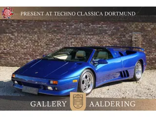 Lamborghini Diablo Roadster VT "35.000 kms and dealer service" The previous owner is quite a perfect