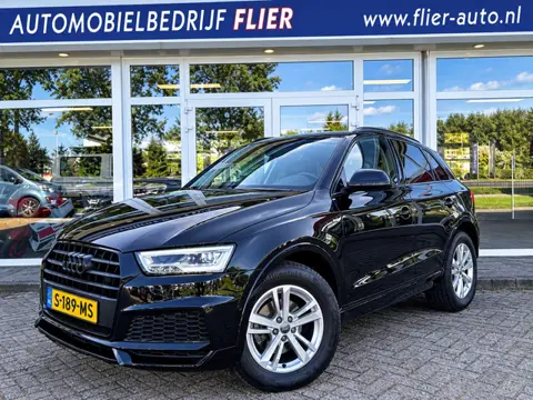 Audi Q3 1.4 150PK TFSI CoD Sport Pro Line S | Black | LEDER | PDC | Camera |