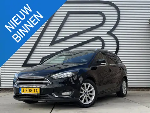 Ford Focus Wagon 1.0 Titanium 1e Eigenaar|Navi|Clima|Cruise|Stoelverwarming|PDC V+A|Nieuwe APK bij A
