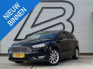 Ford Focus Wagon 1.0 Titanium 1e Eigenaar|Navi|Clima|Cruise|Stoelverwarming|PDC V+A|Nieuwe APK bij A