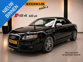 Audi RS4 Cabriolet 4.2 V8 RS 4 quattro Exclusive met schaal stoelen