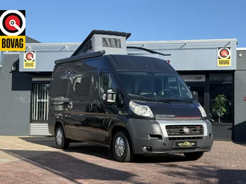 Fiat buscamper professionele eigenbouw 3.0 Multijet 177 pk Euro 5 dwarsbed hefdak toilet webasto sta