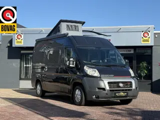 Fiat buscamper professionele eigenbouw 3.0 Multijet 177 pk Euro 5 dwarsbed hefdak toilet webasto sta