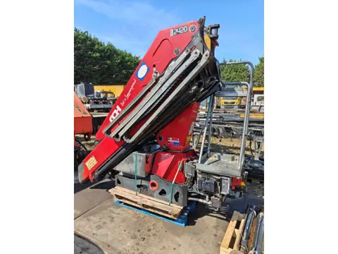 HMF 2420-K3 laadkraan loader crane Radio Remote control