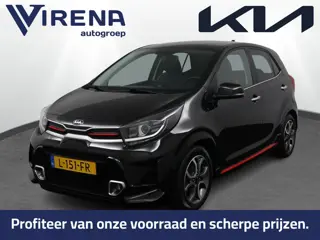 Kia Picanto 1.0 DPi GT-Line Navigatie - Achteruitrijcamera - Lederen bekleding - Climate control - C