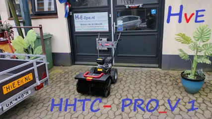 HHTC- PRO_V1 = Veegmachine 60 Cm. = inclusief de OPTIES: schuifblad e/o vangbak 60 cm.