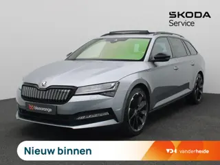 Skoda Superb Combi 1.4 TSI iV Sportline Business 218PK DSG Panoramadak, Trekhaak, 360gr. Camera, Key
