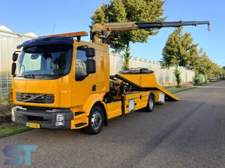 Volvo FL 280 TISCHER / PALFINGER recovery truck (bj 2009)