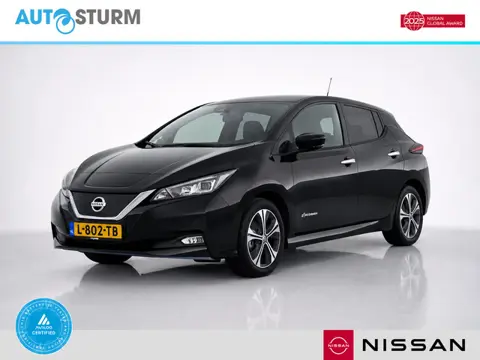 Nissan LEAF e+ Tekna 62 kWh SoH 91% |  Stoelverwarming |  LMV 17" | Bose | Leer/Alcantara